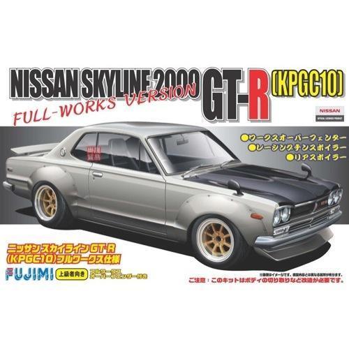 Fujimi 1/24 Nissan KPGC10 Skyline GT-R "Rubber Soul" No17 (ID-142) Plastic Model Kit