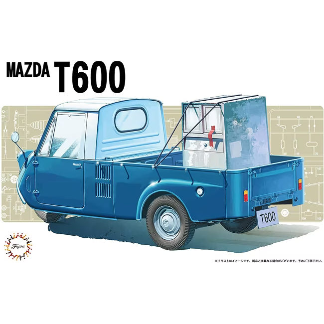 FUJIMI 1/24 Mazda T600 (ID-281)