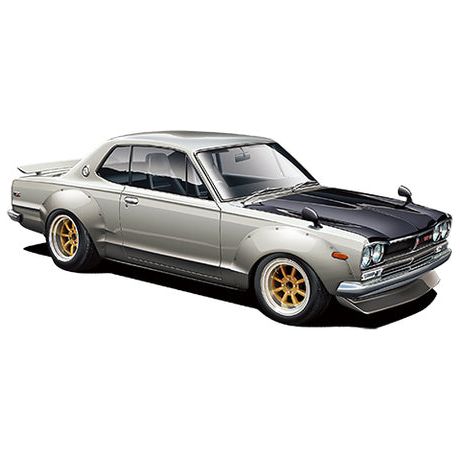 FUJIMI 1/24 Skyline 2000 GT-R (KPGC10) Full-Works Ver. (ID-142) Plastic Model Kit [04670]