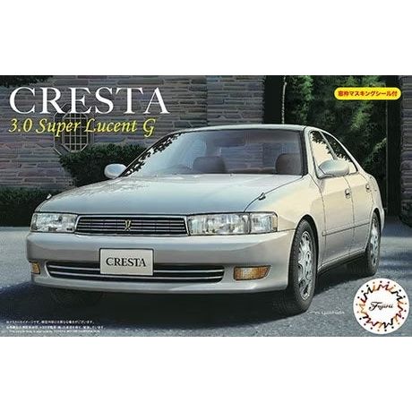 FUJIMI 1/24 Toyota Cresta 3.0 Super Lucent w/Window Frame Masking (ID-120) Plastic Model Kit