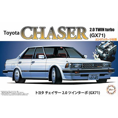 FUJIMI 1/24 Toyota Chaser 2.0 Twin Turbo GX71 (ID-177) Plastic Model Kit