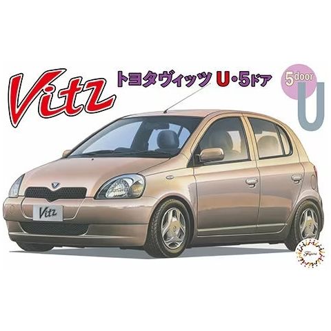 Fujimi 1/24 Toyota Vitz 5doors type U (ID-23) Plastic Model Kit