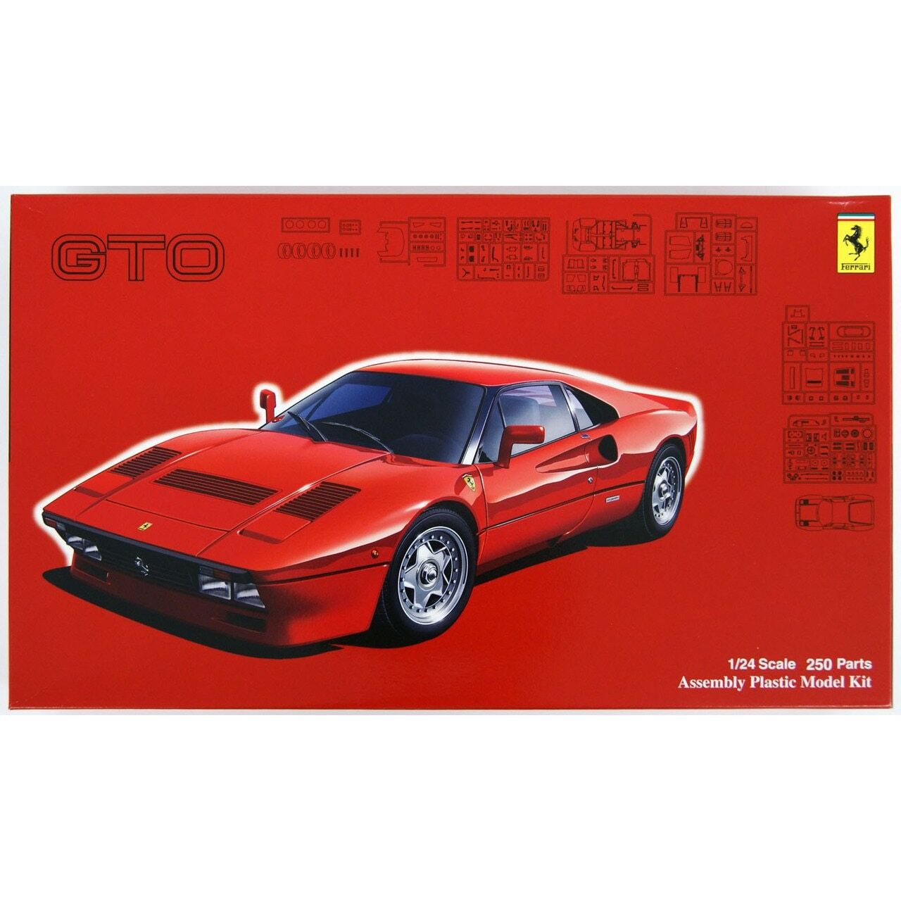 Fujimi 1/24 Ferrari 288GTO (RS-105) Plastic Model Kit [12627]