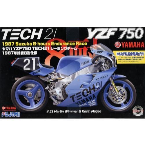 FUJIMI 1/12 YAMAHA YZR750 TECH21 1985 (Bike-No5) Plastic Model Kit