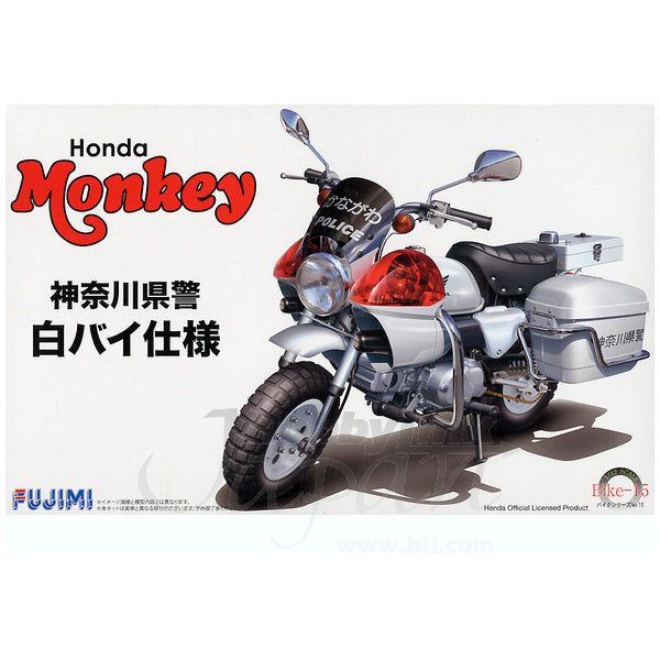 FUJIMI 1/12 Honda Monkey POLICE Bike (Bike-No15) Plastic Model Kit