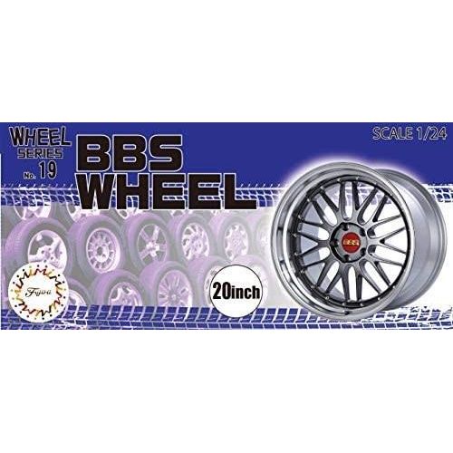 Fujimi 1/24 BBS Wheel 20inch (Wheel-19) Plastic Model Kit