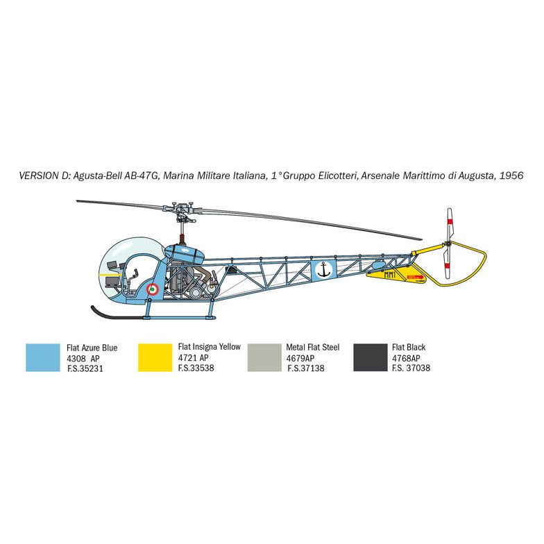 ITALERI 1/48 Bell OH-13 Sioux Korean War