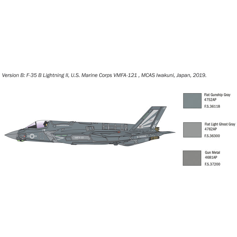 ITALERI 1/72 F-35 B "Lightning II" STOVL Version