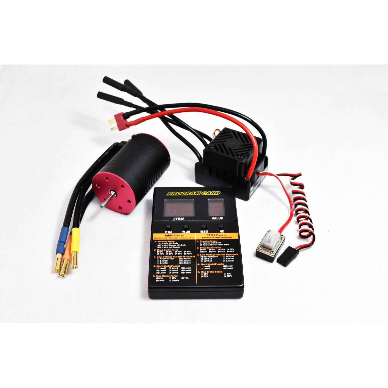 ACE HW B/less combo 3250KV/60amp G2 WP esc & 3652SL Motor