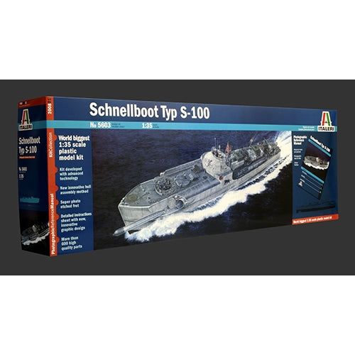 ITALERI 1/35 Schnellboot Type S-100 PRM Edition