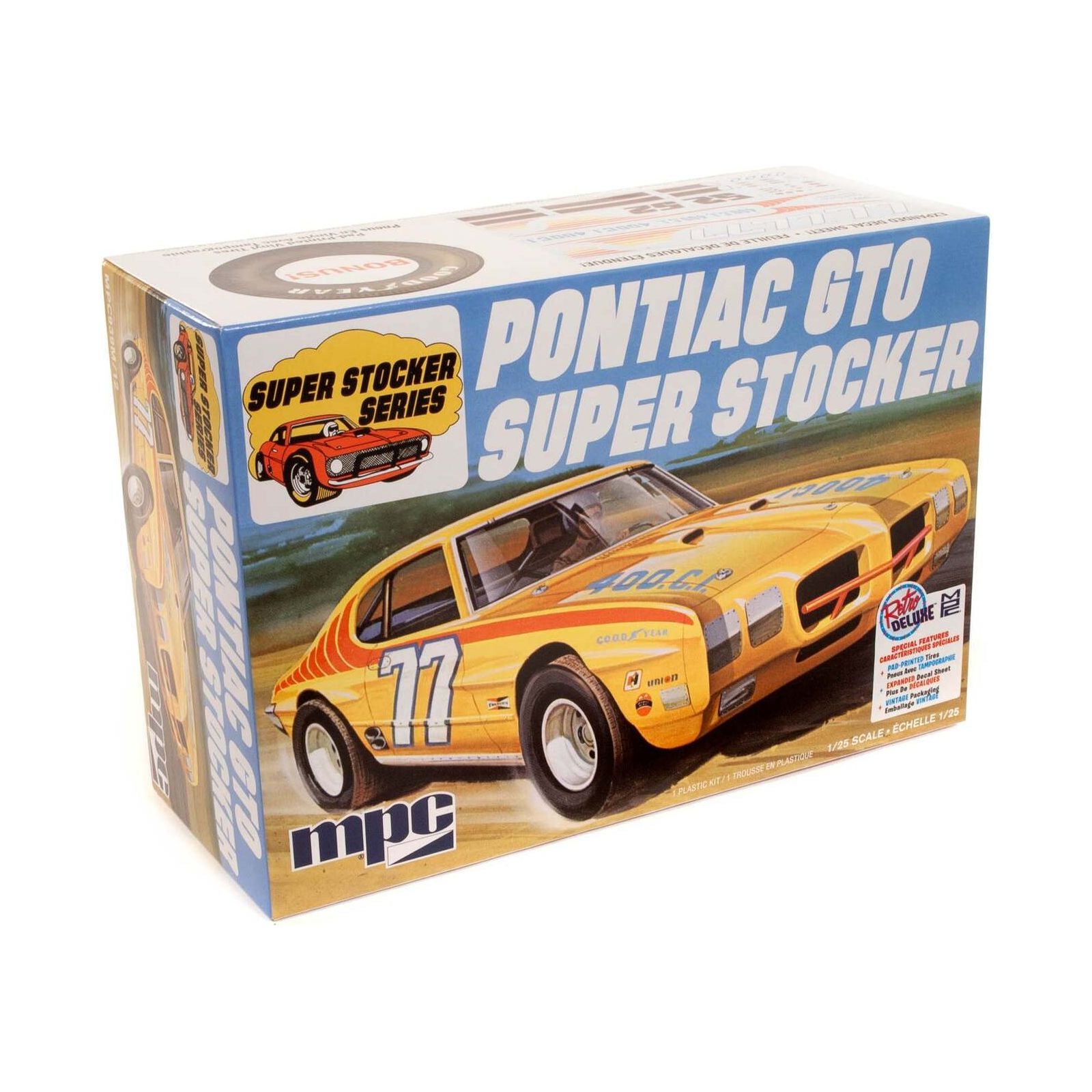 MPC 1/25 1970 Pontiac GTO Super Stocker 2T Plastic Model Kit