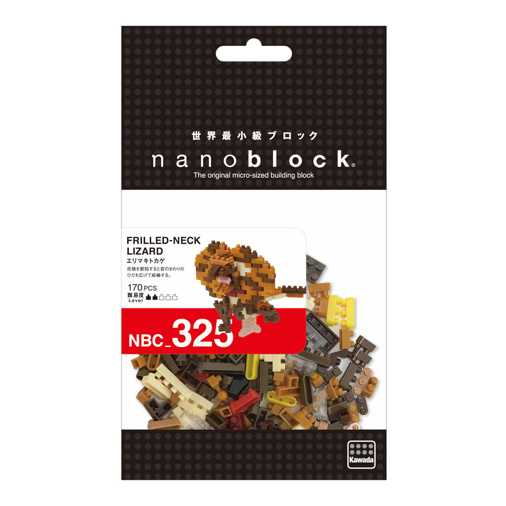 NANOBLOCK Frilled Neck Lizard