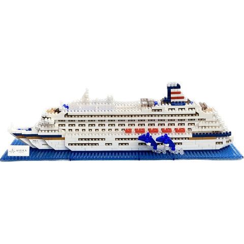 NANOBLOCK DX M.S. Asuka II Cruise Ship