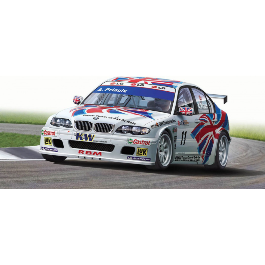 NUNU 1/24 BMW 320i E46 Donington Winner ETCC Plastic Model Kit [24033]