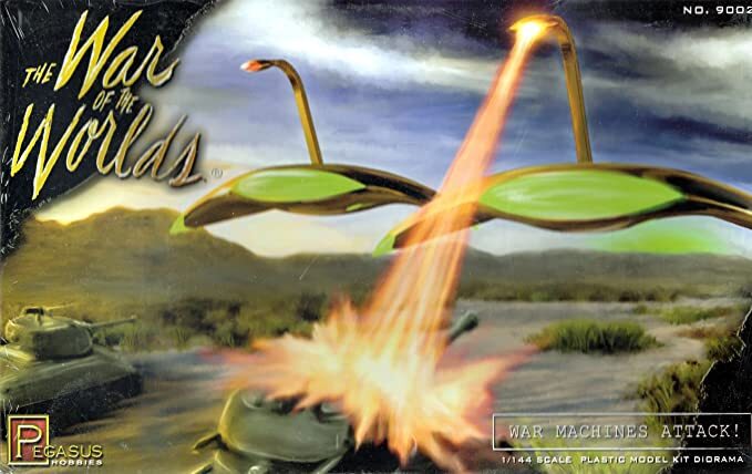 Pegasus 1/144 War of the Worlds: War Machines Attack Plastic Model Kit [9002]