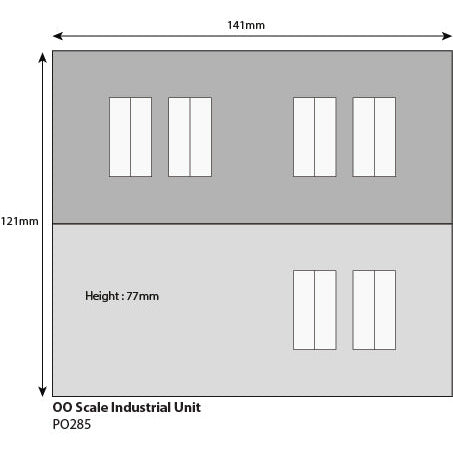 METCALFE OO/HO Industrial Unit