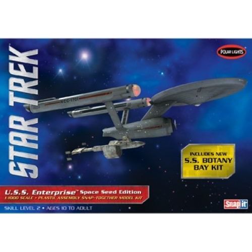 Polar Lights 1/1000 Star Trek TOS USS Enterprise Space Seed Edition Plastic Model Kit