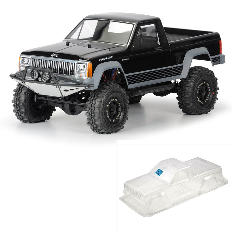 PROLINE 1/10 Jeep Comanche Full Bed Clear Body, 12.3 Crawle