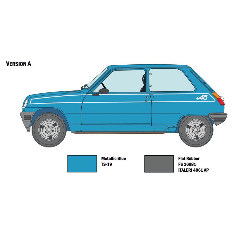 ITALERI 1/24 Renault 5 Alpine