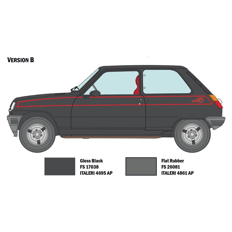ITALERI 1/24 Renault 5 Alpine