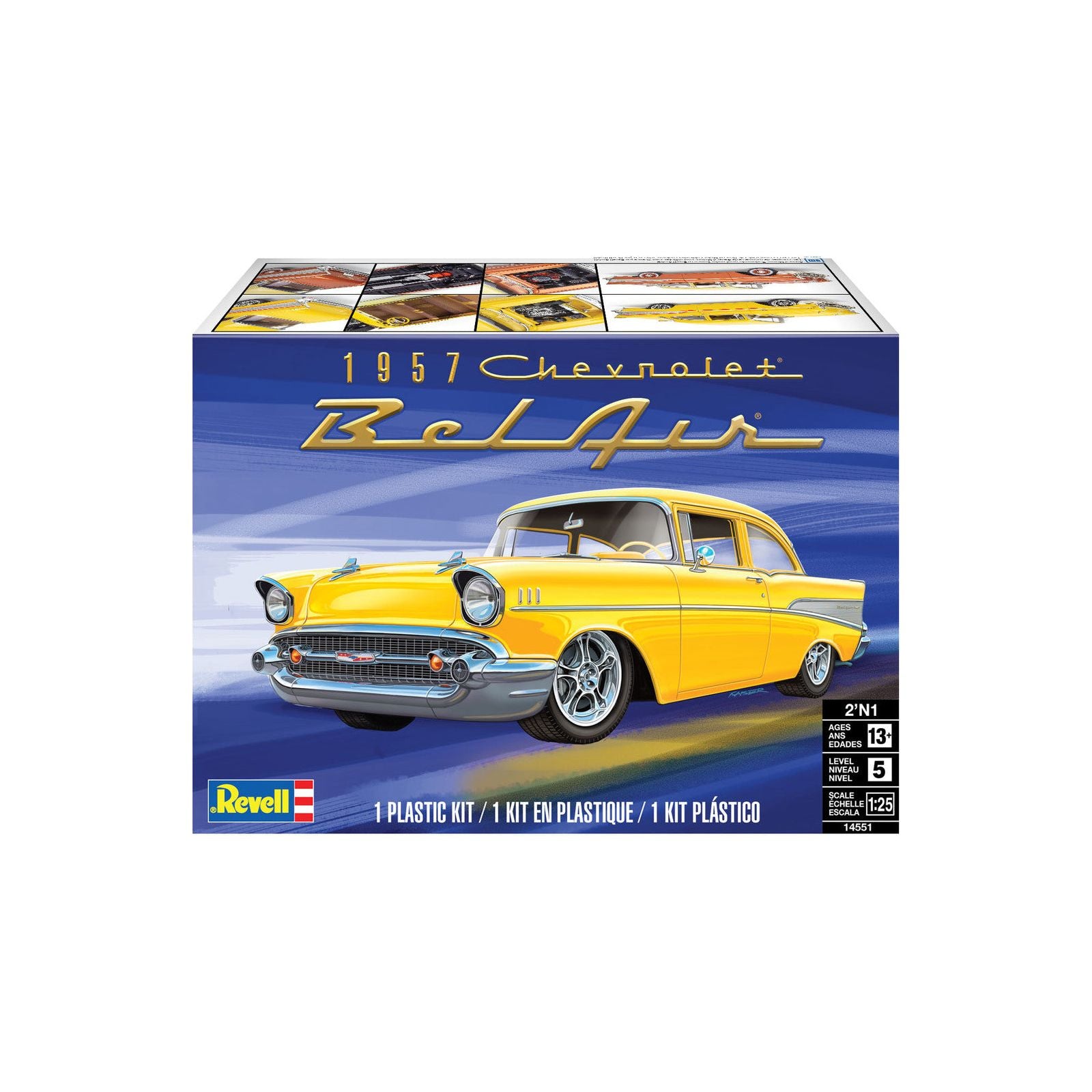 REVELL 1/25 Scale 57 Chevy Bel Air