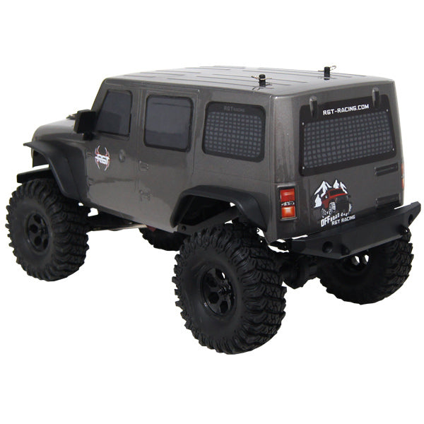 RGT EX86100V2 Jeep Wrangler 313 RTR 1/10TH (CRAWLER) Grey