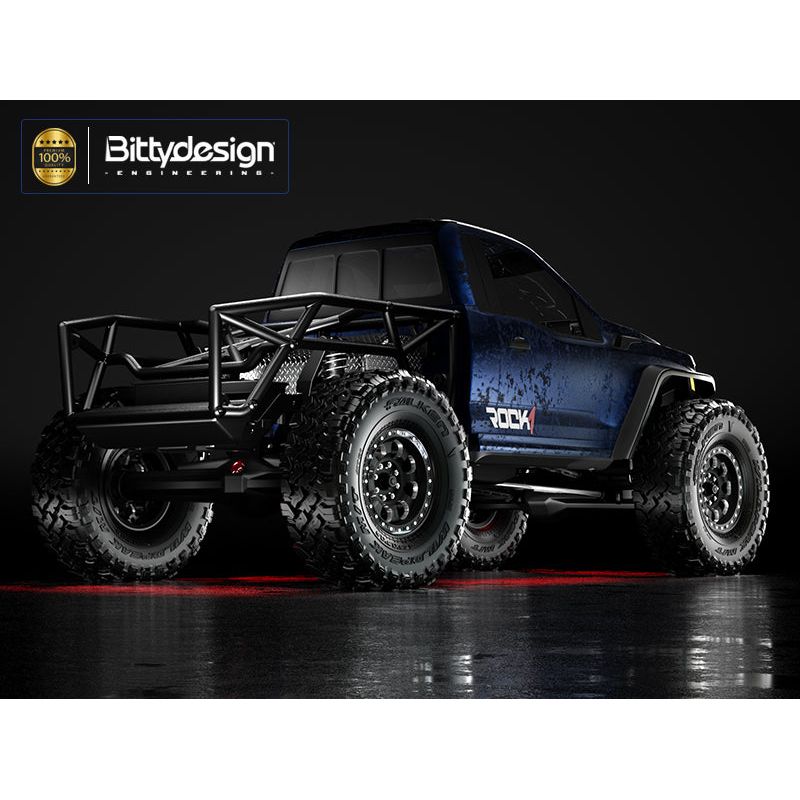 BITTYDESIGN 1/10 Rock1 Clear Body for all 12.3 " 313mm Wheelbase Rock Crawler Models, Pre-Cut, 1mm, Only Cab