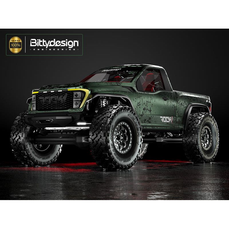 BITTYDESIGN 1/10 Rock1 Clear Body for Vanquish VS4-10 Phoenix Rock Crawler