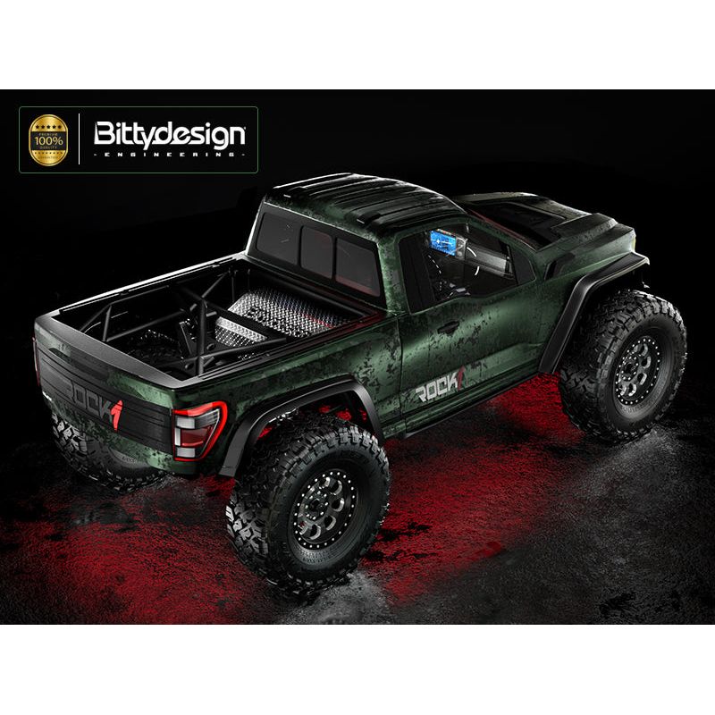 BITTYDESIGN 1/10 Rock1 Clear Body for Vanquish VS4-10 Phoenix Rock Crawler