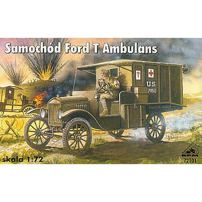 RPM 1/72 Ford T - Ambulance Plastic Model Kit