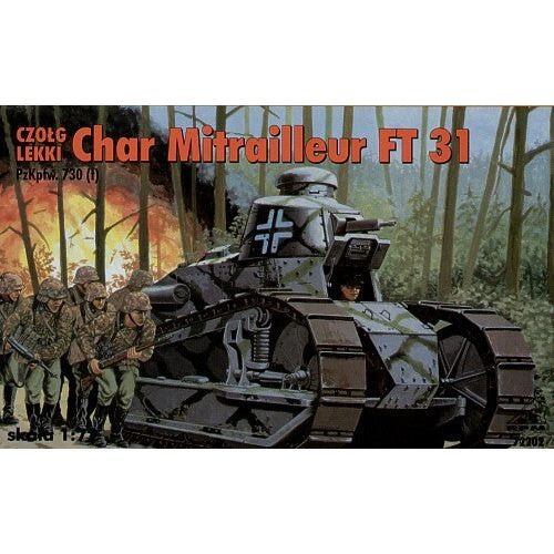 RPM 1/72 Char Cannon FT-31 Plastic Model Kit