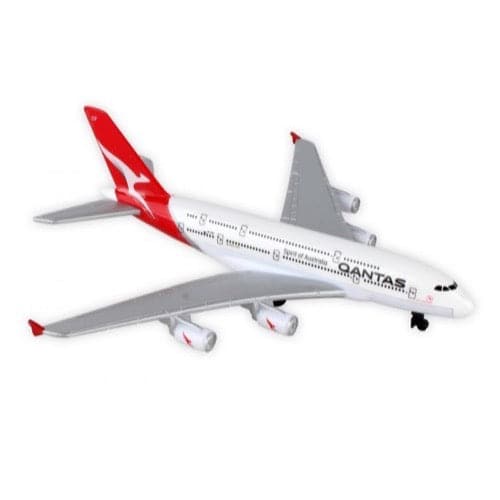 DARON Qantas A380 Diecast Toy Plane