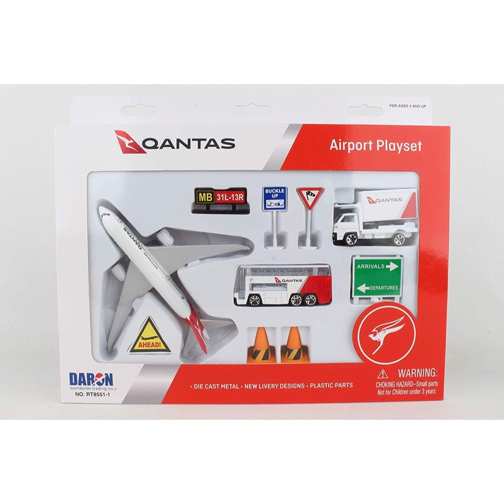 DARON Qantas Airport Play Set