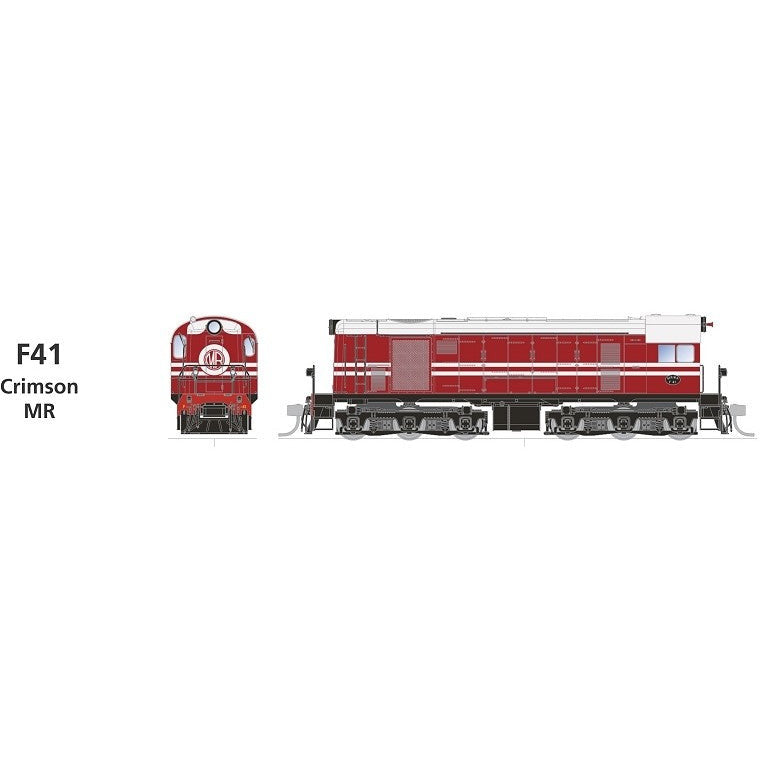 SDS MODELS HOn3.5 WAGR F Class F41 Crimson MR