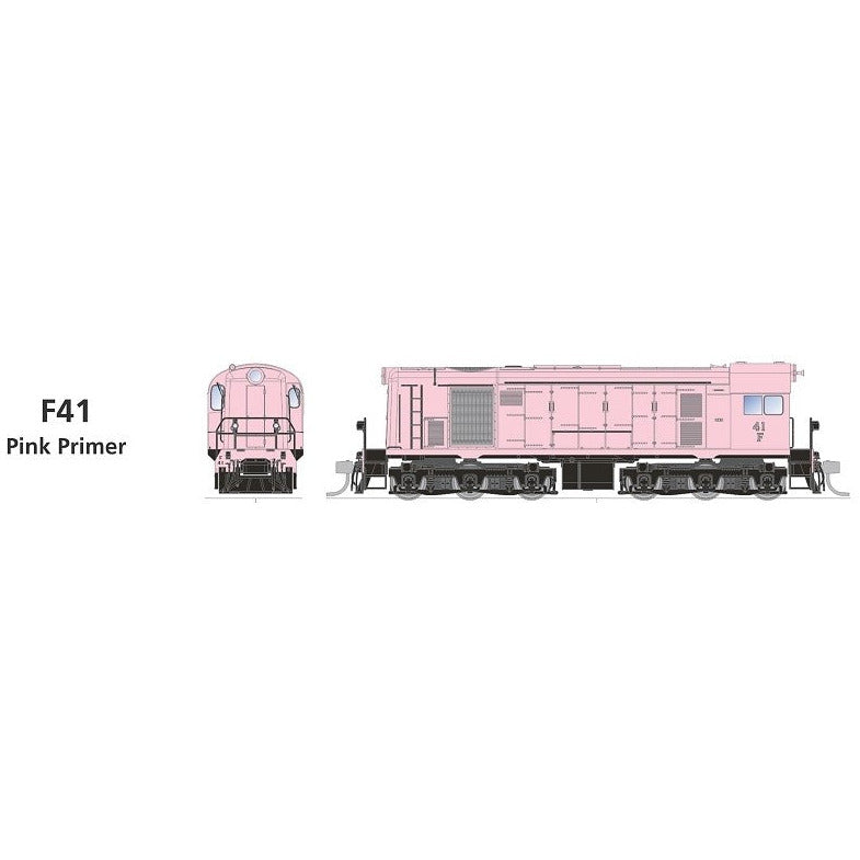 SDS MODELS HOn3.5 WAGR F Class F41 Pink Primer DCC Sound