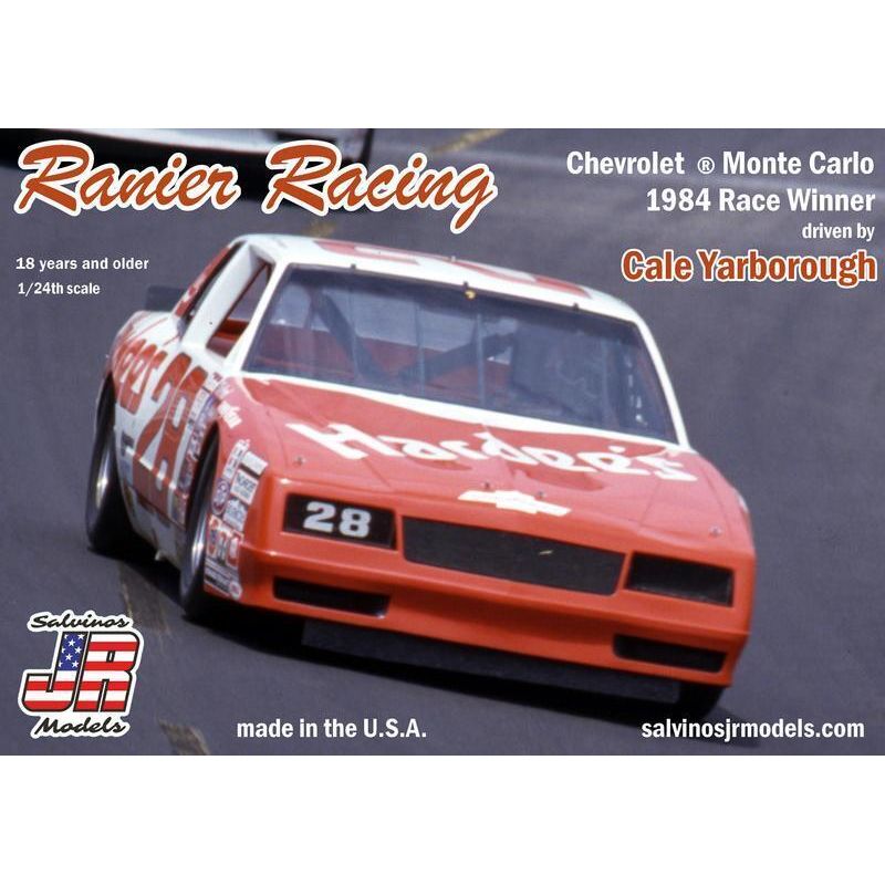 SALVINOS JR CYMC1984D 1/24 Ranier Racing #28 Monte Carlo 1984 Winner Plastic Model Kit