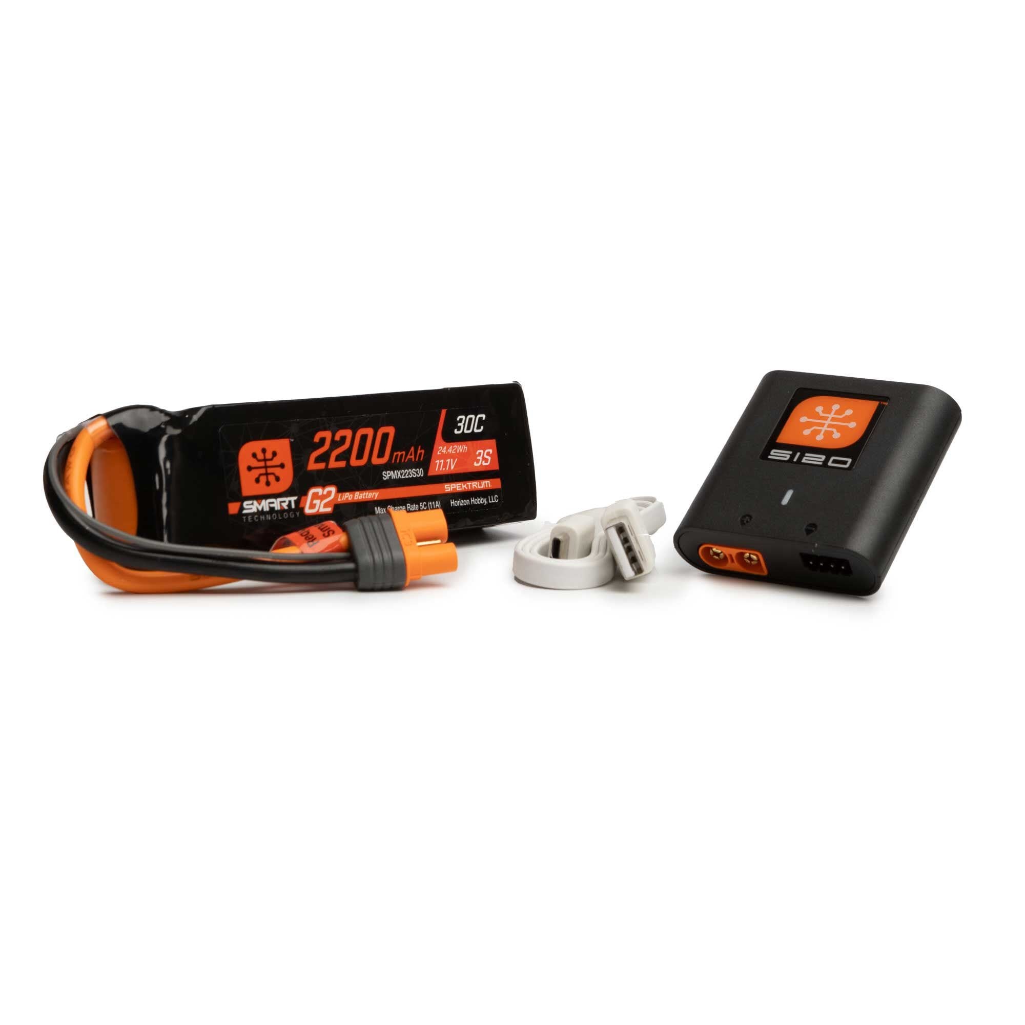 SPEKTRUM Smart G2 Air Powerstage Bundle with 2200mah 3S LiPo and USB Charger