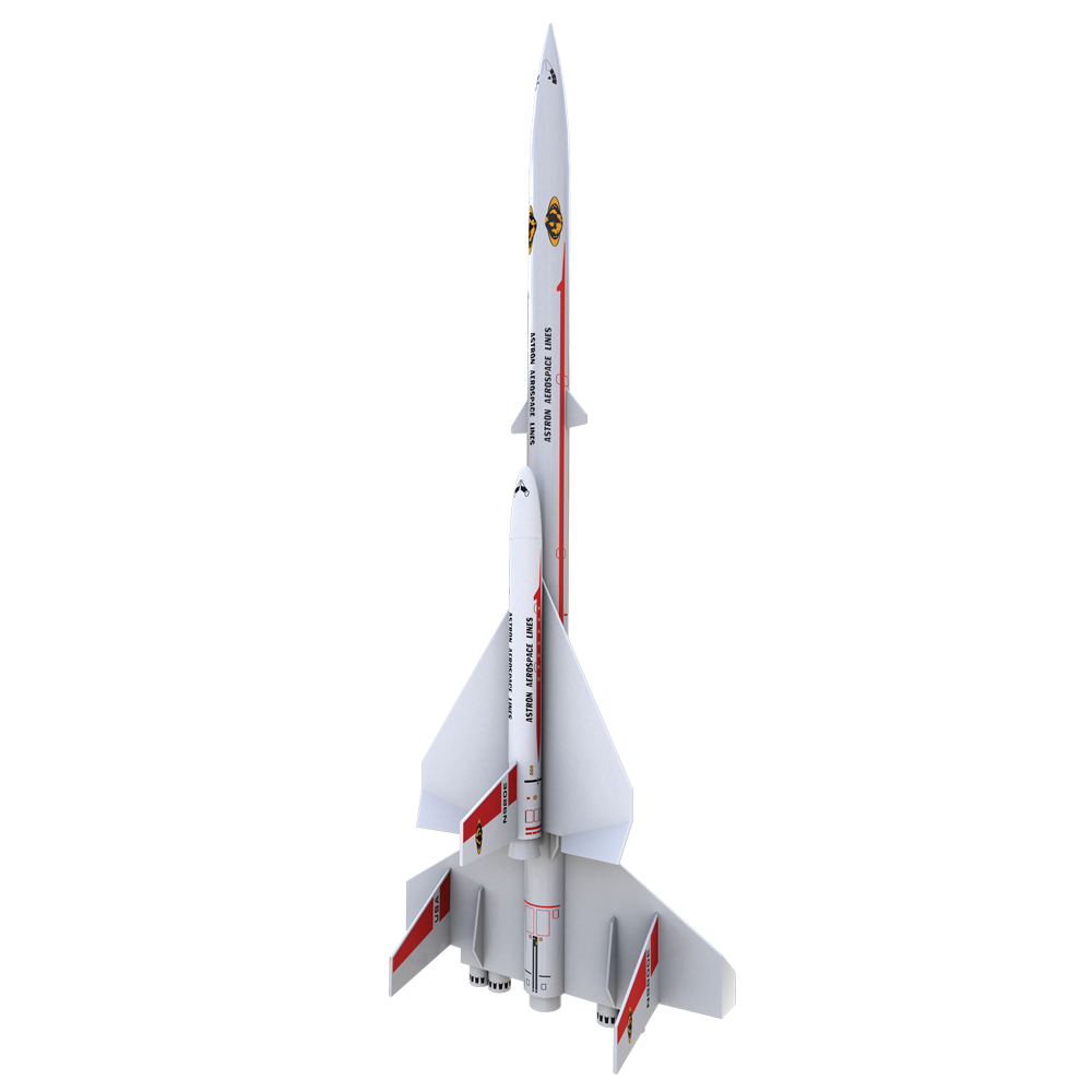 ESTES Super Orbital Transport Model Rocket Kit