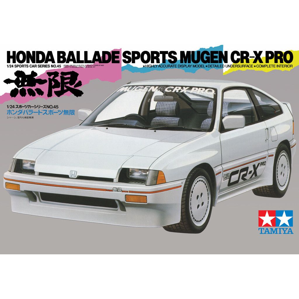 TAMIYA Honda Ballade Sports Mugen CR-X Pro