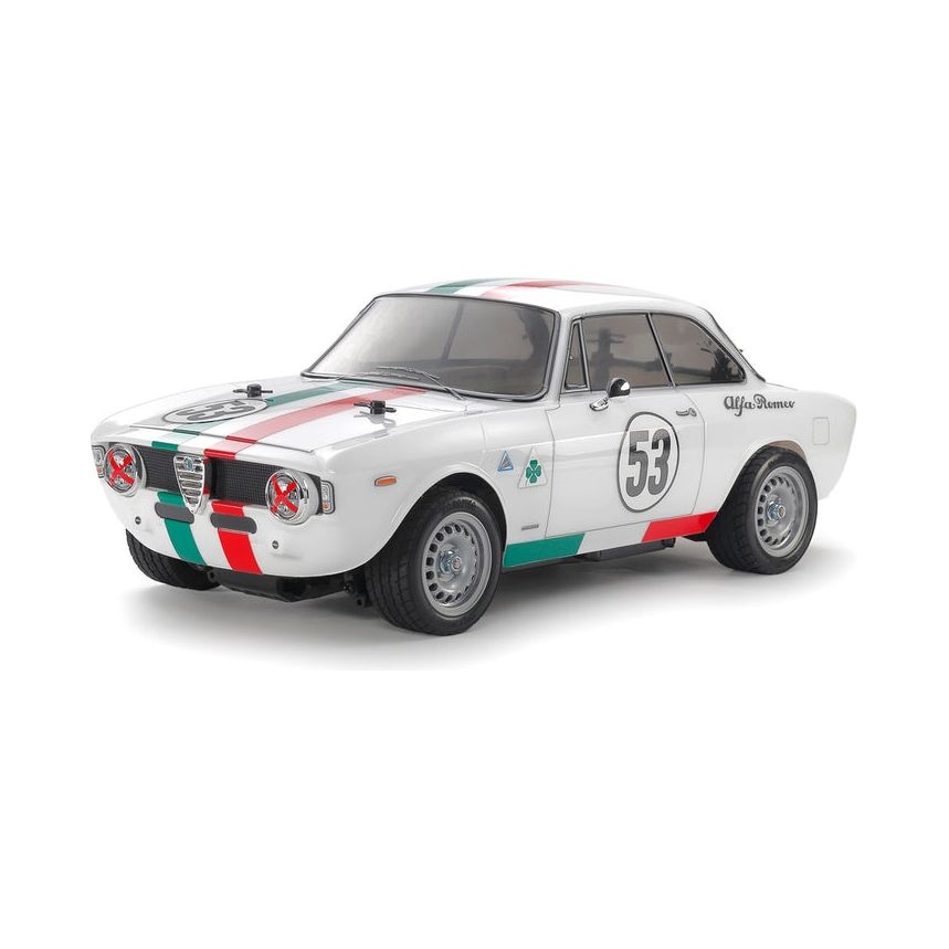 TAMIYA 1/10 R/C RC Alfa Romeo Giulia Sprint, includes Hobbywing ESC