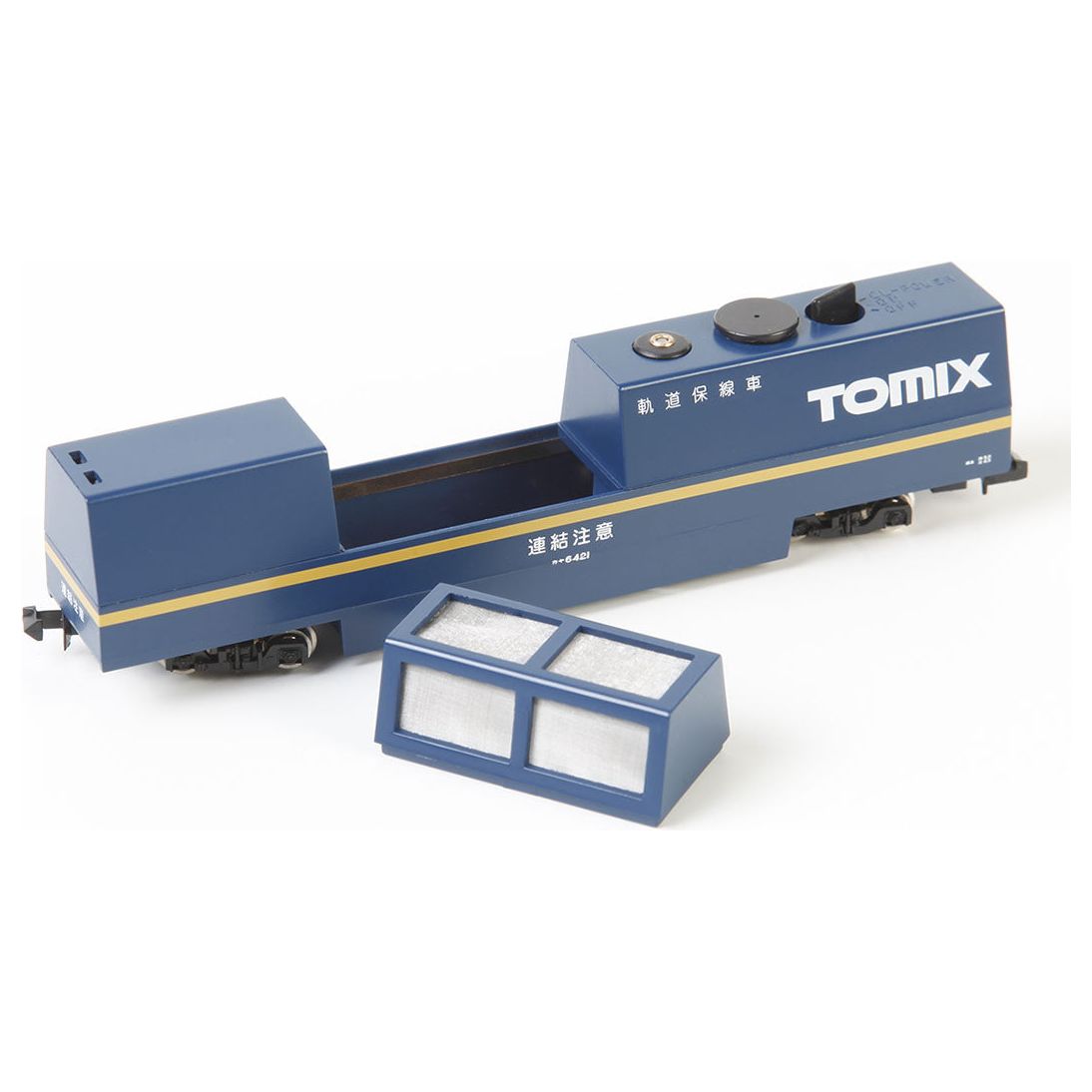 TOMIX N Scale Track Cleaning Car Blue