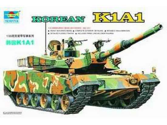 Trumpeter 1/35 Korean K1A1 Plastic Model Kit [00331]