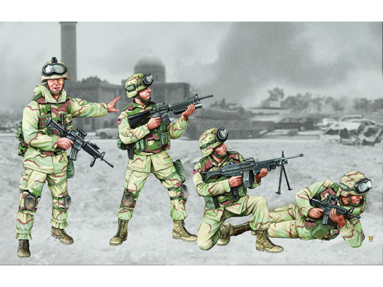 Trumpeter 1/35 US 101st Airborne Division Crew