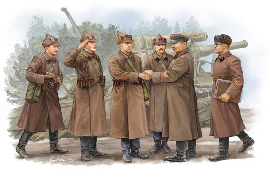 Trumpeter 1/35 Soviet Artillery â€“ Commander Inspection