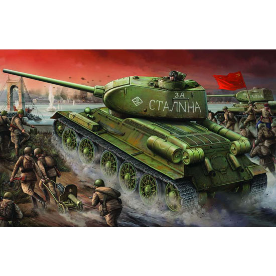 Trumpeter 1/16 T-34/85 model 1944 Fty.174