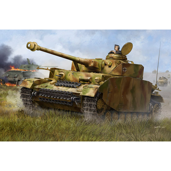 Trumpeter 1/16 German Pzkpfw IV Ausf.H Medium Tank Plastic Model Kit [00920]