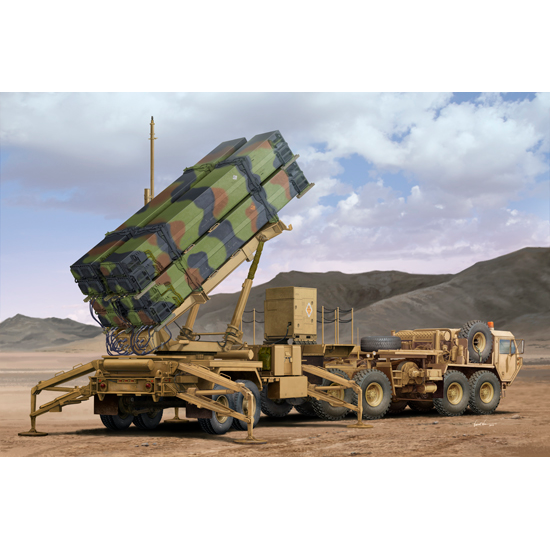 Trumpeter 1/35 M983 HEMTT & M901 Launching Station of MIM-104F Patriot SAM System (PAC-3)