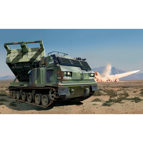 Trumpeter 1/35 M270/A1 Multiple Launch Rocket System - US