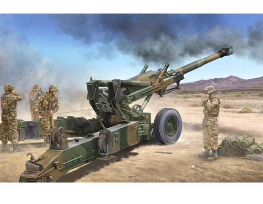 Trumpeter 1/35 US M198 155mm Medium Towed Howitzer (early version)