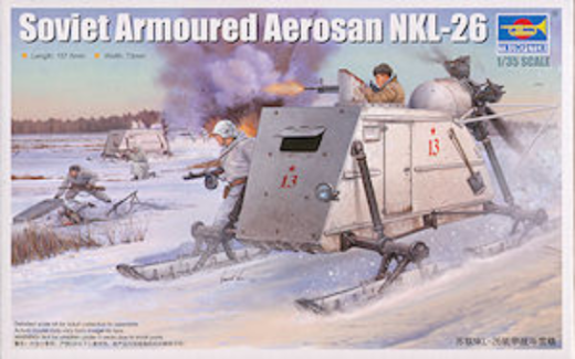 Trumpeter 1/35 Soviet NKL-26 Armoured Aerosan